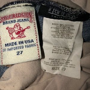 True religion Maternity jeans